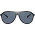 Armani Exchange Blue Lens Black Sunglasses 0AX4106S 815880